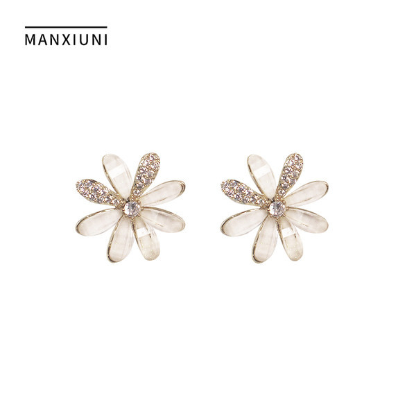 Női fülbevaló - virág