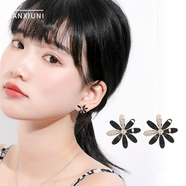 Női fülbevaló - virág