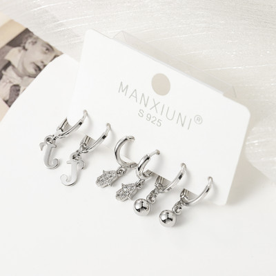 Női fülbevaló 3 páros készletben - különböző modellek