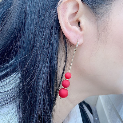 Női fülbevaló - gyöngyökkel