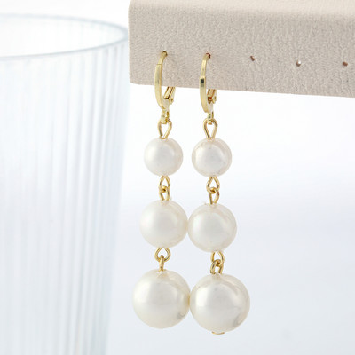 Női fülbevaló - gyöngyökkel