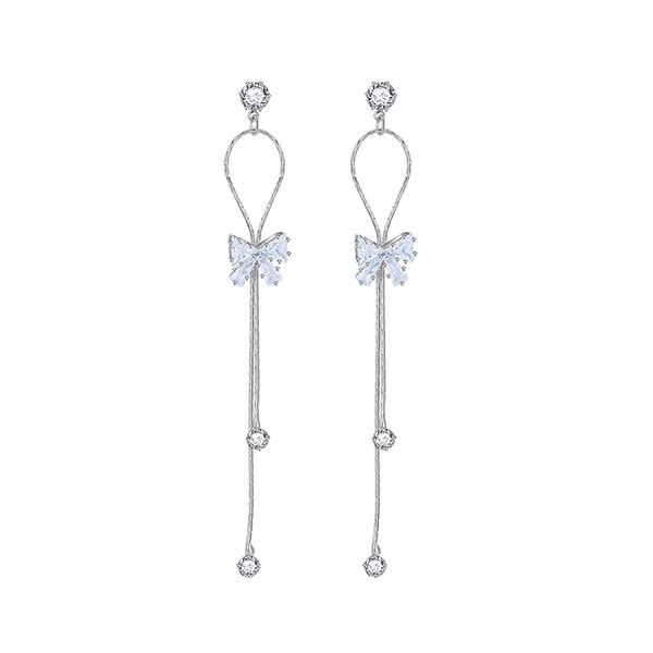 Kövekkel díszített női lógó fülbevaló új modellje