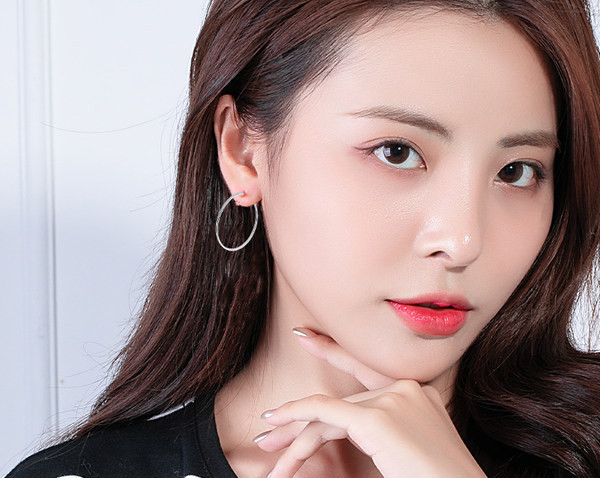 Női fülbevaló - kör alakú