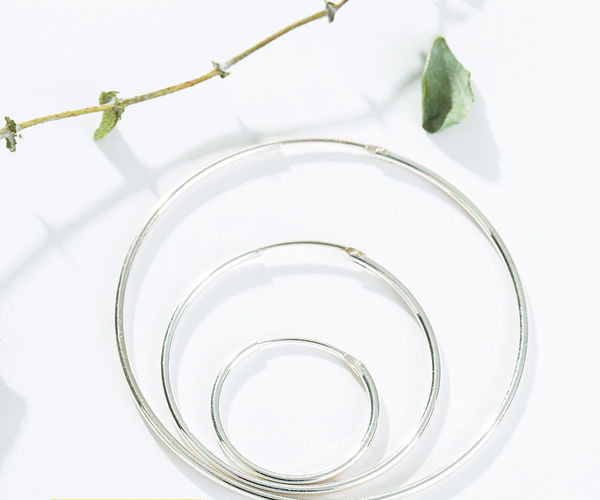 Női fülbevaló - kör alakú