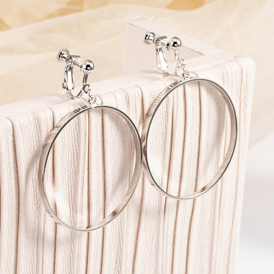 Női fülbevaló - kerek forma