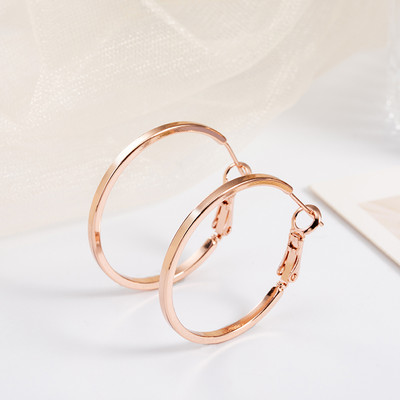 Női fülbevaló - kerek forma