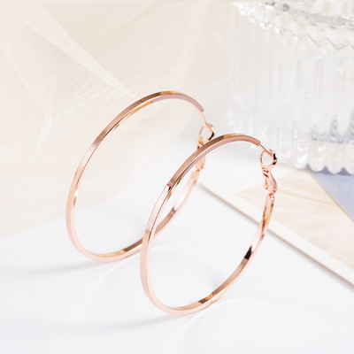 Női fülbevaló - kerek forma