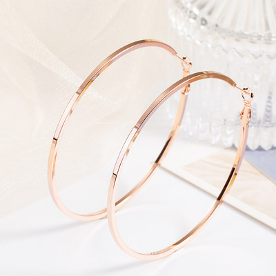 Női fülbevaló - kerek forma