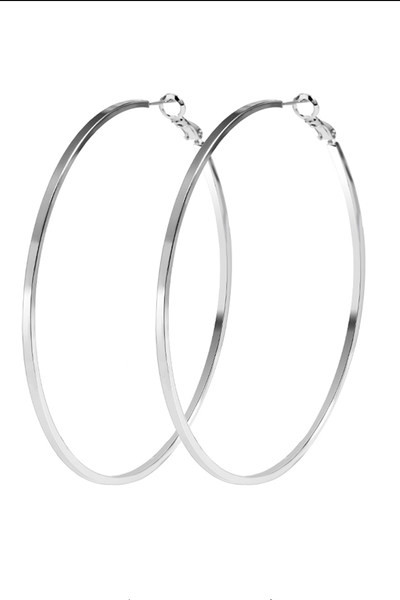 Női fülbevaló - kerek forma