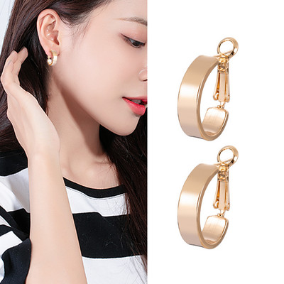 Női fülbevaló - rózsa arany színben