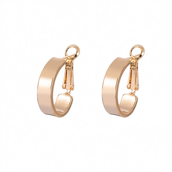 Női fülbevaló - rózsa arany színben