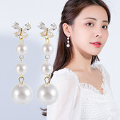 Női fülbevaló – pillangós gyöngy