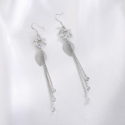 Női fülbevaló - levél alakú