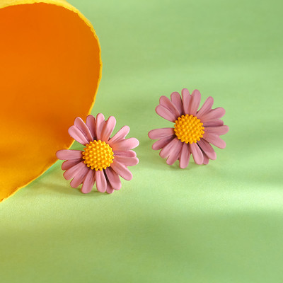 Női fülbevaló - virág formájú