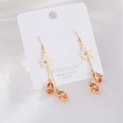 Új modell női fülbevaló színes kövekkel