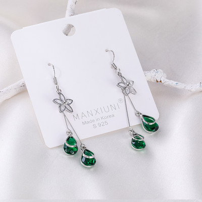 Új modell női fülbevaló színes kövekkel