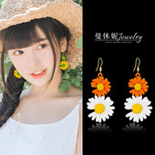 Női fülbevaló - virág formájú