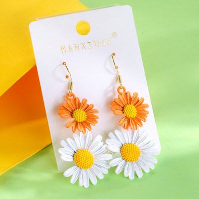 Női fülbevaló - virág formájú