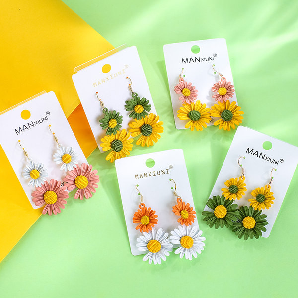 Γυναικεία σκουλαρίκια - σε σχήμα λουλουδιού